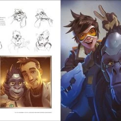 DARK HORSE The Art Of Overwatch (Hardcover) -Art Books Sales 9781506703671 artbook the art of overwatch hardcover altd
