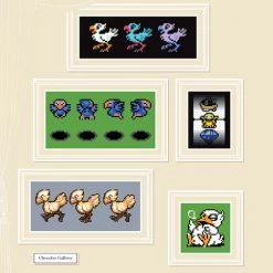 DARK HORSE MANGA FF DOT The Pixel Art Of Final Fantasy (Hardcover) -Art Books Sales 9781506713526 artbook ff dot the pixel art of final fantasy hardcover sample6