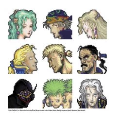 DARK HORSE MANGA FF DOT The Pixel Art Of Final Fantasy (Hardcover) -Art Books Sales 9781506713526 artbook ff dot the pixel art of final fantasy hardcover sample8