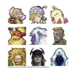 DARK HORSE MANGA FF DOT The Pixel Art Of Final Fantasy (Hardcover) -Art Books Sales 9781506713526 artbook ff dot the pixel art of final fantasy hardcover sample9