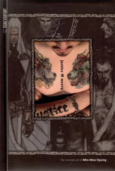 TOKYOPOP Justice N Mercy Artbook -Art Books Sales 9781595329806 books Justice N Mercy Artbook Min Woo Hyung