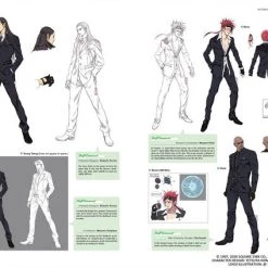 SQUARE ENIX BOOKS Final Fantasy VII Remake Material Ultimania Artbook (Hardcover) -Art Books Sales 9781646091218 artbook final fantasy vii remake material lutimania hardcover sample3