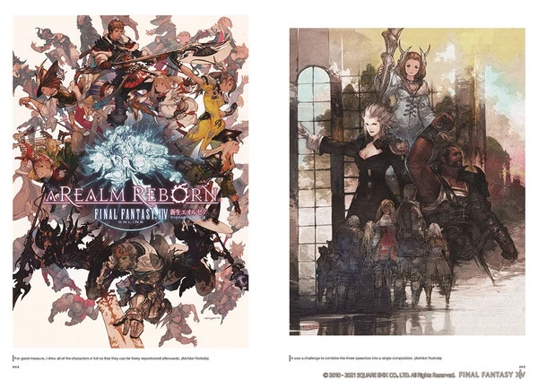 SQUARE ENIX BOOKS Final Fantasy XIV A Realm Reborn The Art Of Eorzea Another Dawn Artbook 4 SQUARE ENIX BOOKS Final Fantasy XIV A Realm Reborn The Art Of Eorzea Another Dawn Artbook - Image 2