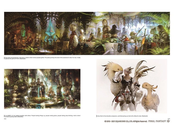 SQUARE ENIX BOOKS Final Fantasy XIV A Realm Reborn The Art Of Eorzea Another Dawn Artbook 5 SQUARE ENIX BOOKS Final Fantasy XIV A Realm Reborn The Art Of Eorzea Another Dawn Artbook - Image 3