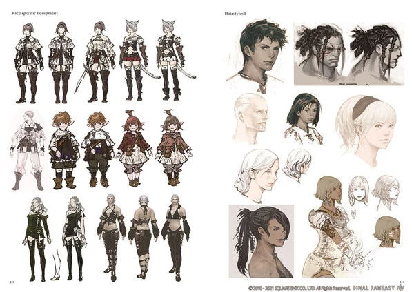 SQUARE ENIX BOOKS Final Fantasy XIV A Realm Reborn The Art Of Eorzea Another Dawn Artbook 7 SQUARE ENIX BOOKS Final Fantasy XIV A Realm Reborn The Art Of Eorzea Another Dawn Artbook - Image 5
