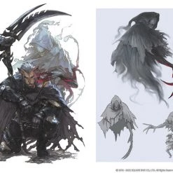 SQUARE ENIX BOOKS Final Fantasy XIV Endwalker The Art Of Resurrection Among The Stars Artbook -Art Books Sales 9781646091782 artbook final fantasy xiv endwalker the art of resurrection among the stars sample2