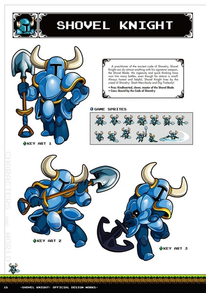 UDON ENTERTAINMENT Shovel Knight Official Design Works Artbook 4 UDON ENTERTAINMENT Shovel Knight Official Design Works Artbook - Image 2