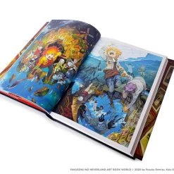 VIZ BOOKS The Promised Neverland Art Book World (Hardcover) -Art Books Sales 9781974728961 artbook the promised neverland art book world hardcover altd