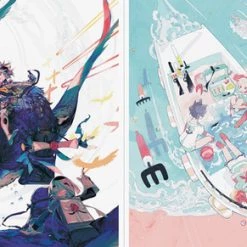 PIE INTERNATIONAL Honojiro Towoji Shikinomemorie Poster Book -Art Books Sales 9784756251831 artbook honojiro towoji shikinomemorie poster book sample3