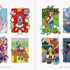 PIE INTERNATIONAL New Retro Illustrations Artbook -Art Books Sales 9784756253477 artbook new retro illustrations sample4