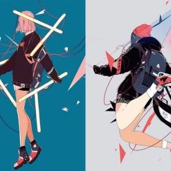 PIE INTERNATIONAL USHIMITSUDOKI-Midnight- Art Collection Of DaisukeRichard Artbook -Art Books Sales 9784756254733 artbook ushimitsudoki art collection of daisukerichard sample2