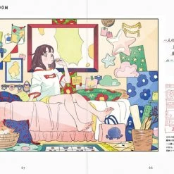 PIE INTERNATIONAL Rooms An Illustration And Comic Collection By Senbon Umishima Artbook -Art Books Sales 9784756254788 artbook rooms an illustration and comic collection by senbon umishima sample4
