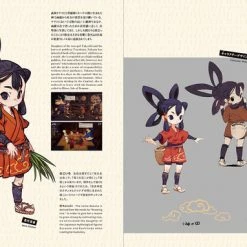 PIE INTERNATIONAL Sakuna Of Rice And Ruin Artworks Artbook -Art Books Sales 9784756255532 artbook sakuna of rice and ruin artworks sample2