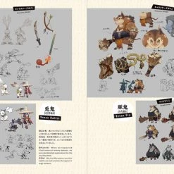 PIE INTERNATIONAL Sakuna Of Rice And Ruin Artworks Artbook -Art Books Sales 9784756255532 artbook sakuna of rice and ruin artworks sample5