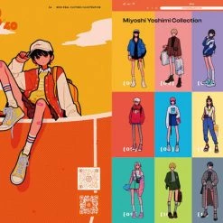 PIE INTERNATIONAL New Fashion Illustration Outfit Ideas For All Artbook -Art Books Sales 9784756255617 artbook new fashion illustration outfit ideas for all sample4