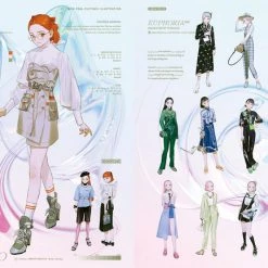 PIE INTERNATIONAL New Fashion Illustration Outfit Ideas For All Artbook -Art Books Sales 9784756255617 artbook new fashion illustration outfit ideas for all sample6