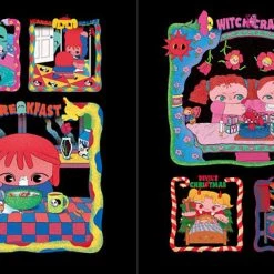 PIE INTERNATIONAL Neo Retro Illustrations Artbook -Art Books Sales 9784756256560 artbook neo retro illustrations sample3