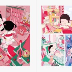 PIE INTERNATIONAL Neo Retro Illustrations Artbook -Art Books Sales 9784756256560 artbook neo retro illustrations sample5