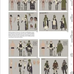 DARK HORSE MANGA [Damaged] NieR Automata World Guide Artbook Volume 2 (Hardcover) -Art Books Sales DMG 9781506715759 artbook nier automata world guide artbook volume 2 sample11